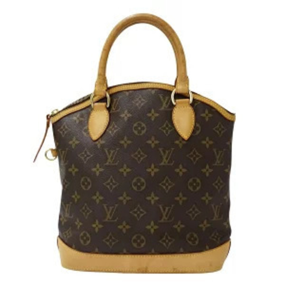 Louis Vuitton Bag Monogram Handbag Lockit Brown